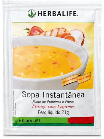 Sopa Instantanea Herbalife - Frango com Legumes