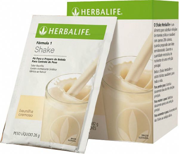Shake BAUNILHA CREMOSO - Caixa com 7 saches
